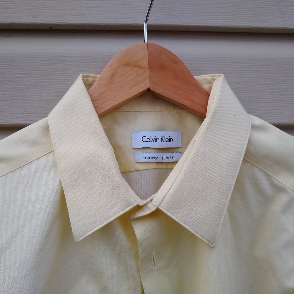 Calvin Klein slim fit non iron shirt